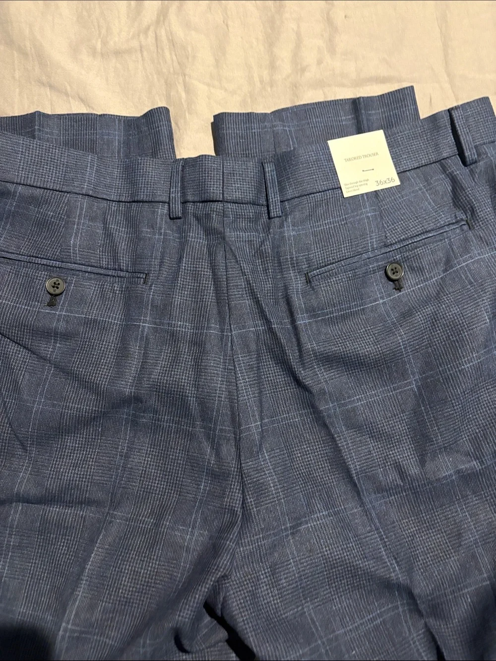 Banana Republic tailored  dark Blue Dress Pants